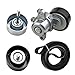 Serpentine Drive Belt Tensioner Component Kit 90K-39155 for Nissan Altima 2007 2008 2009 2010 2011 2012 for Nissan Maxima 2009-2015 for Nissan Murano 2009 2010 2011 2012 2013 2014 39155 36356 K070669