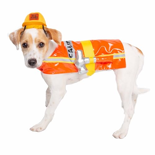 Disfraz para perro obrero de construcción talla XL miniatura 7