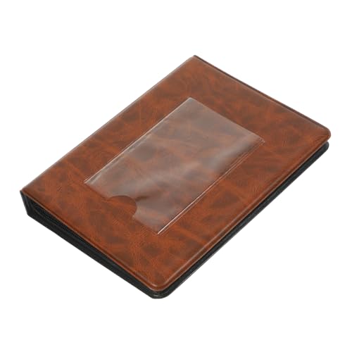 OUNONA Photo Album for Pictures Vintage Photo Case Commemorative Card Storage Organizer DIY Picture Collection for Weddings Birthdays and Special Moments