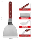 3 Pack BBQ Cleaning Brush Tool Set, Professional Grill Cleaner Kit Oven Clean Brush Tool for Stubborn Grease & Burnt Residue on Gas, Charcoal Grills - Image 4