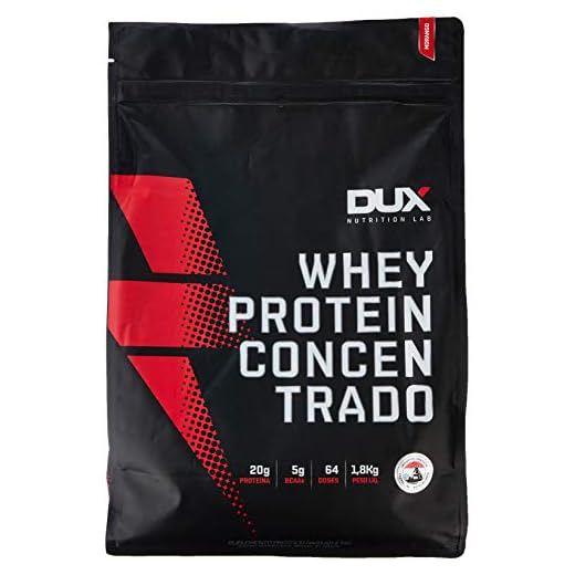 Whey Protein Concentrado Refil (1.8Kg) - Sabor Morango