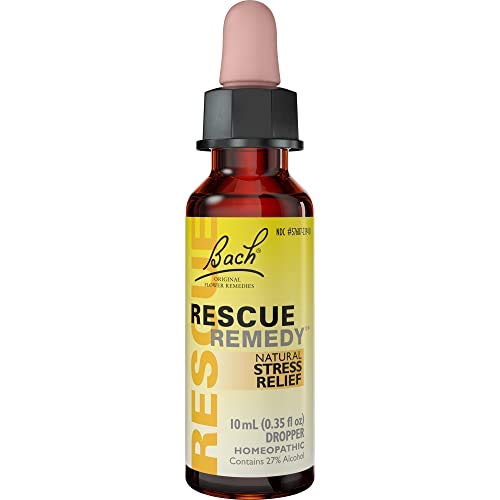 Rescue Remedy Dropper, 10ml - Natural Homeopathic Stress Relief