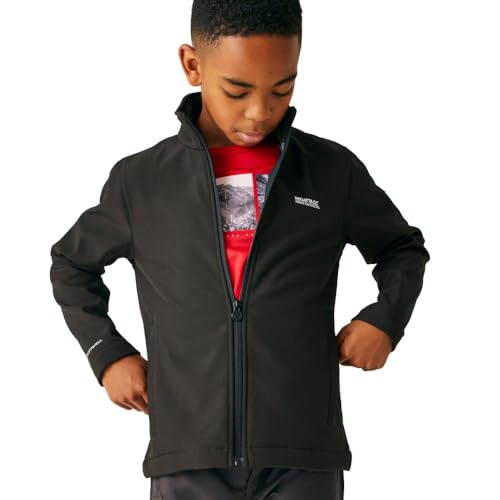Childrens/Kids Cera Soft Shell Jacket (11-12 Years) (Black)