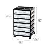 Zoom IMG-2 iris ohyama 6 tier cart Zoom IMG-2 iris ohyama 6 tier cart