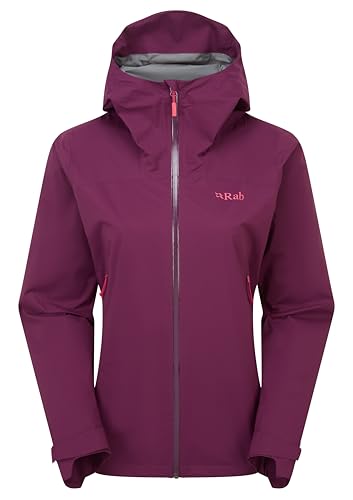 Rab Women's Mulberry Lightweight Waterproof Jacket for Hiking - X-Large