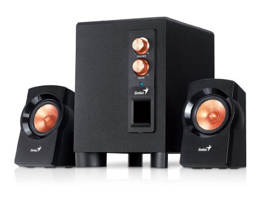 Genius SW-2.1 360 - Pack de altavoces, color negro