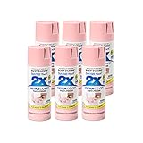 Rust-Oleum 249063-6PK Painter's Touch 2X Ultra Cover Spray Paint, 12 oz, Satin Sweet Pea, 6 Pack