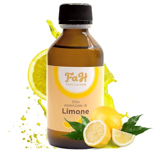 Aroma di Limone per Colomba e Dolci Lievitati, Maxi Formato 100 ml, Olio Essenziale di Limone Alimentare, Puro e Naturale, per Dolci, Panettone, Torte, Biscotti e Creme, Senza Zucchero
