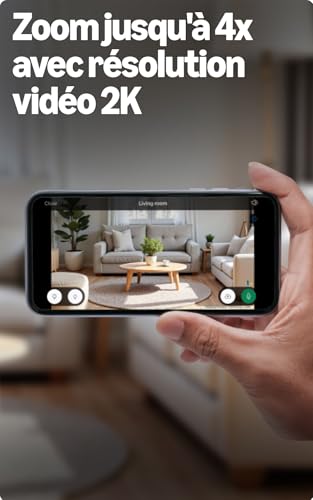 Caméra de surveillance Ring Blink Mini 2K Vision Nocturne Intérieure Contrôle Vocal Audio Bidirectionnel - vue 4