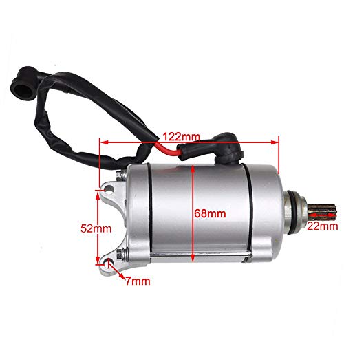 Motor de Arranque HuashenWoo de 9 Dientes para Motores Verticales de Aire Enfriados 150cc-250cc miniatura 2