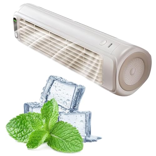Ventilateur portable mural et vertical sans lame rechargeable USB de bureau
