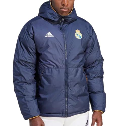 adidas Real Madrid Men's Down Jacket Navy, Marine, S