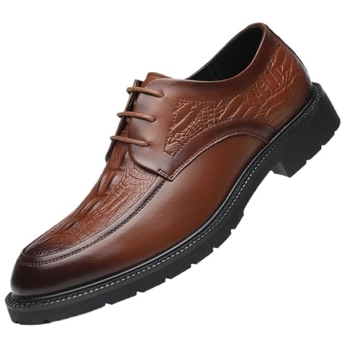 Men’s Oxford Lace Up Shoes Premium Leather Comfortable and Stylish for Business and Office Use