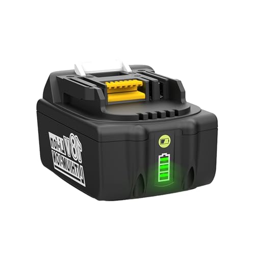 XNJTG 18V 5,5Ah Batería de Repuesto para Makita 18V Bateria BL1860 BL1850 BL1860B BL1850B BL1830 BL1840 BL1815B Compatible con Makita 18Volt LXT Herramientas