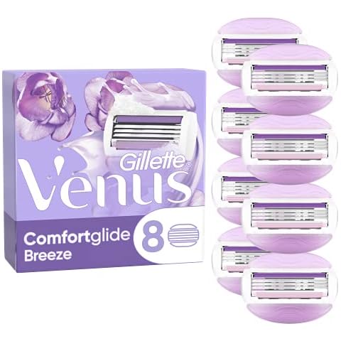Cuchillas de Afeitar Gillette Venus ComfortGlide Breeze para Mujer Cover