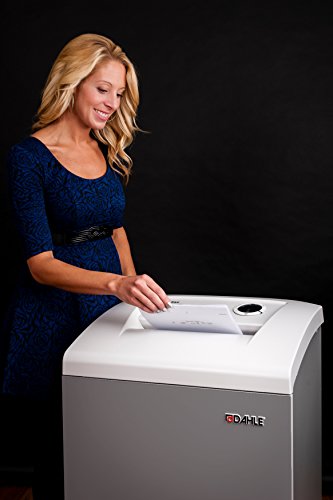 Dahle 50464 Oil-Free Paper Shredder W/Jam Protection, Smartpower, German Engineered, 24 Sheet Max, Security Level P-4, 3-5 Users #TOP6