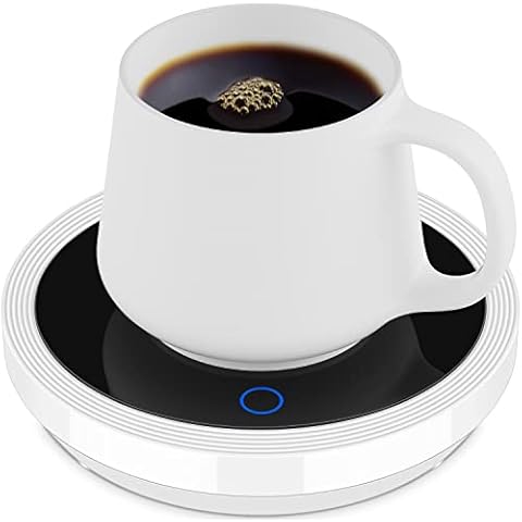 Apwche Coffee Warmer for coffee in cup with Automatic sense, coffee warmer for desk Gravity sensor auto shut off & on coffee cup warmer for tea, water, milk Cover