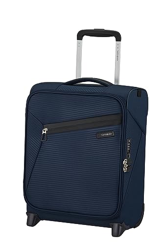 Samsonite Litebeam   EasyJet vertical S, 35 x 20 x 45 cm, 26 l, 1.60 kg, equipaje de mano, subsenta de avión en posición vertical, azul (azul medianoche)