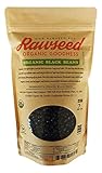 Rawseed Organic certified Black Beans Harvest & packed in USA (2lbs) Bag