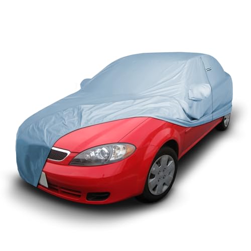 Image of iCarCover Premium Car Cover for 2005-2008 Suzuki Reno Heavy Duty Waterproof All-Weather Automobiles Custom Fit Indoor Outdoor UV Snow Protection Covers with Straps and Bag