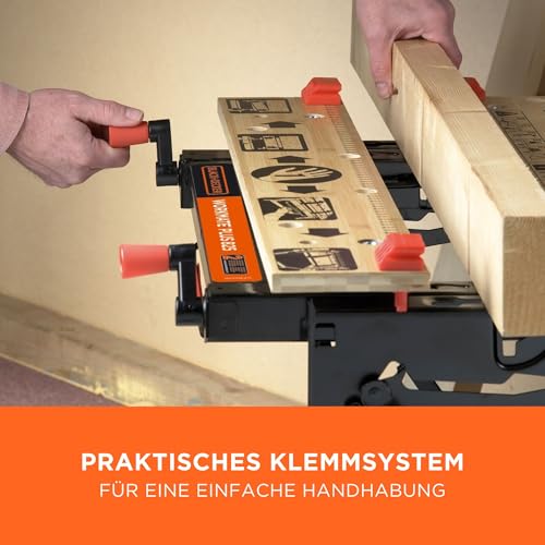 BLACK+DECKER Workmate 825 Werkbank mit Zwei Arbeitshöhen, WM825-XJ – Ansicht 5