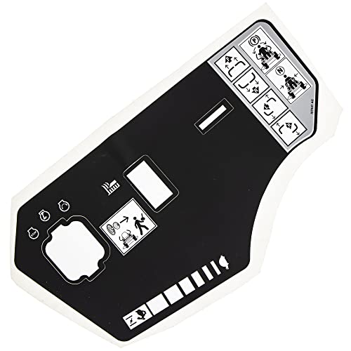 CUB CADET 777I27441 Throttle/Choke Control Panel Label Ultima ZT1 42"