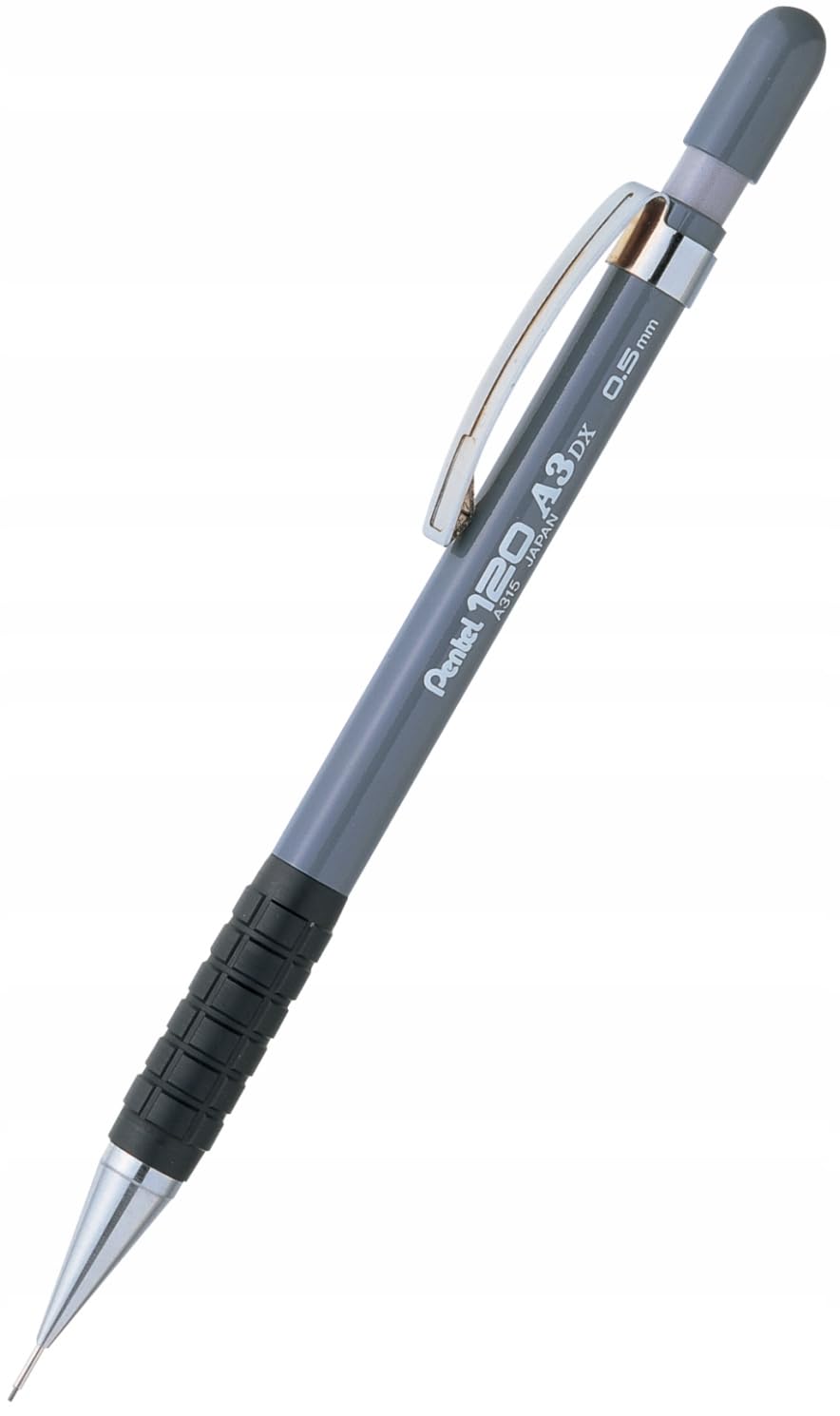 Pentel A300 ołówek sintony 120 A3, końcówka 0,5, szary