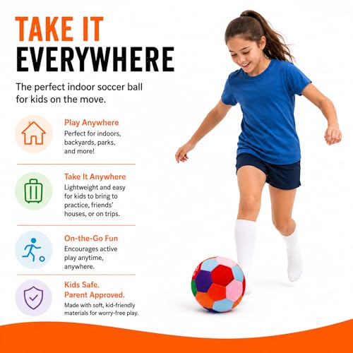 Safe Sport Gear The House Ball Indoor Soccer Ball