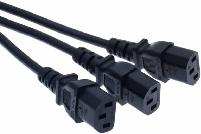 Cable C14 a 3 C13 split de corriente para servidores UPS y PDU de datos 2