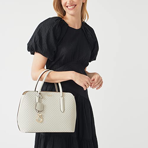 Radley London Liverpool Street 2.0 - Flower Emboss - Medium Ziptop Satchel #TOP4