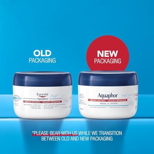 Aquaphor Baby Healing Ointment for Baby's Sensitive Skin, Multipurpose Ointment Helps Prevent Diaper Rash, Fragrance Free, Non Greasy and Non Comedogenic Body Moisturizer, 297g — view 7