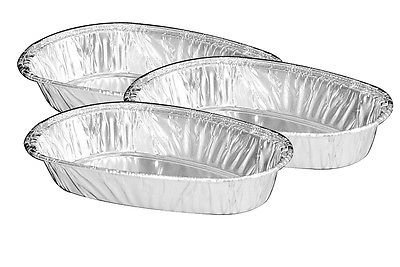 Handi-Foil Small Mini Baked Potato Shell 25/Pk - Disposable Aluminum Tins (Pack Of 25)
