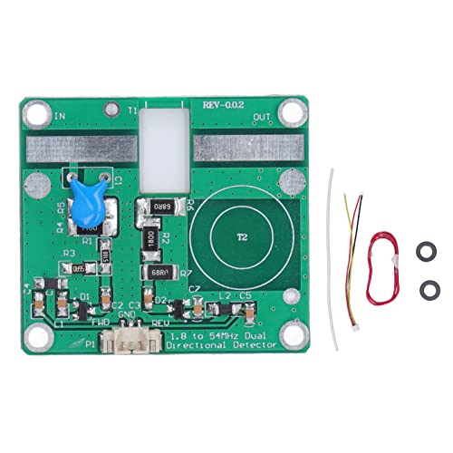 Mavaol Short Power Meter DIY Electronics Kit, High Accuracy Detection, Corrosions PCB, Wide Frequency Range 1.8 54 MHz, Ideal for DIY Enthusiasts