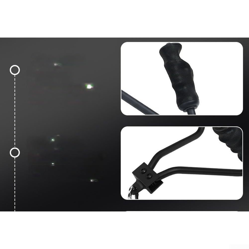 Mango de agarre TPE de hierro para máquina de remo, accesorio ergonómico antideslizante para entrenamiento de espalda, hombro, brazo, 5.12 pulgadas