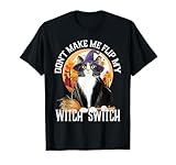 Photo Gallery smoking cat halloween pigro costume switch my witch switch maglietta Photo Gallery smoking cat halloween pigro costume switch my witch switch maglietta