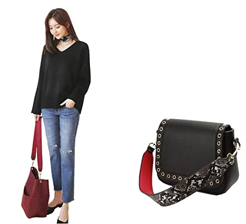 Purse Straps Replacement Pu Leather Handbags Strap Shoulder Bag Straps Phone Pendant ( Brown-23) #TOP5