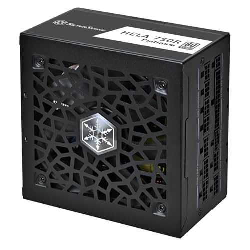 Image of SilverStone Technology HELA 750R Platinum 80 Plus Platinum 750W ATX 3.1 Power Supply, SST-HA750R-PM