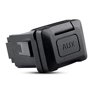 Reeoutdoor Auxiliary Aux Port Replacement for Honda Civic 8th Gen, CRV- 39112-SNA-A01 Aux Input Adapter Replacement Input Jack Kit Car Repair Parts Replacement for Civic 06-11, CRV 09-11