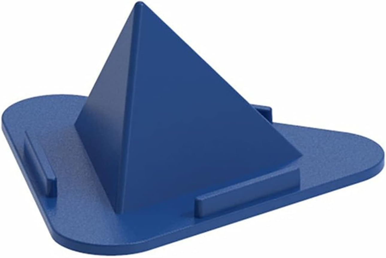 Portable Pyramid Shape Mobile Stand For UHANS U300 Three-Sided Pyramid Angle Shape Adjustable Mobile Cell Phone Desktop Holder Mobile Heavy Duty / universal mobile stand Lazy Bracket Stand Flexible Clip Mount clamp All Smartphones Multi Angle Stand iPhone, Android, Foldable Perfect Bed, Office, Table, Home, Gift Desktop - Mix