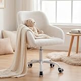 LukeAlon Kids Swivel Sherpa Desk Chair