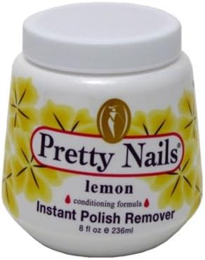 Zupishi 8 oz Lemon Jar Polish Remover