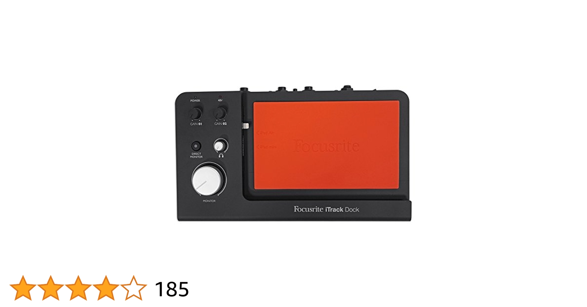 Focusrite iTrack Dock ipad iphoneオーディオインターフェイス