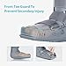 KD Walking Boot: Short Air Walker Boot for Foot and Ankle Fracture Recovery - Protective Support for Broken Foot, Sprains, and Injuries (Small)