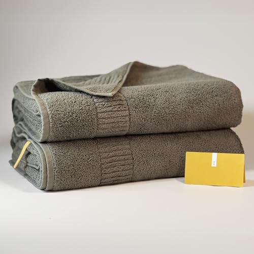 Organic Cotton Bath Towels - Pack of 2
