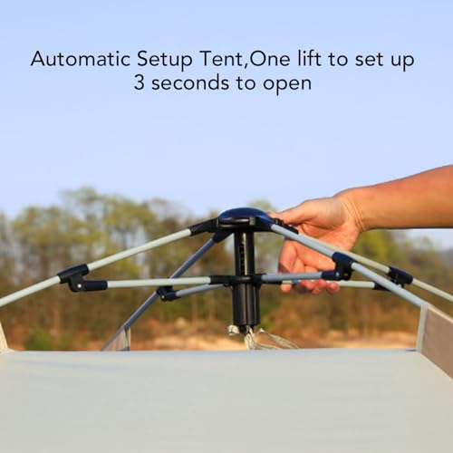 Carpa de camping pop up automática para 2-4 personas miniatura 3