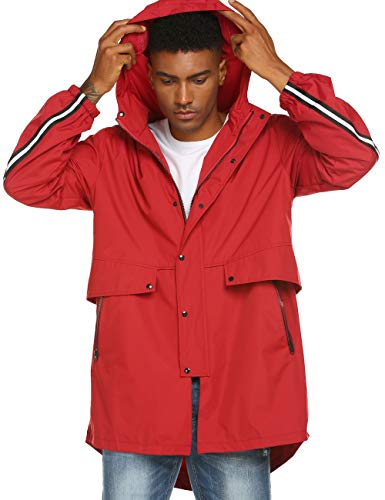 Mens Big and Tall Windbreaker Jackets 
