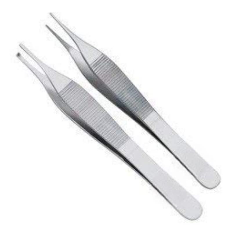 TRUBIOLOGY Adson Tissue Forceps Non Tooth + Toothed 5 Inch (Set of 2 Pcs) (B0C3HM8L3Q) Amazon Price History, Amazon Price Tracker