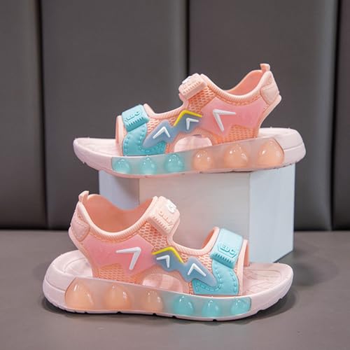 IWIHMIV Girls Sports Sandals Boys Summer Soft Soled Open Toe Beach Shoes Comfortable Lightweight Outdoor Sandals3