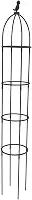 Toddmomy 1 Conjunto De Treliça De Jardim Alta Para Plantas Trepadeiras Torre De Jardim Treliças De Obelisco Metal À Prova De Ferrugem Suporte De Escalada Para Plantas Frutas Videiras