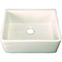 Brooke Fireclay Single Bowl Apron-Front Sink 23-3/8" W x 18-3/4" D x 8-3/4" H
